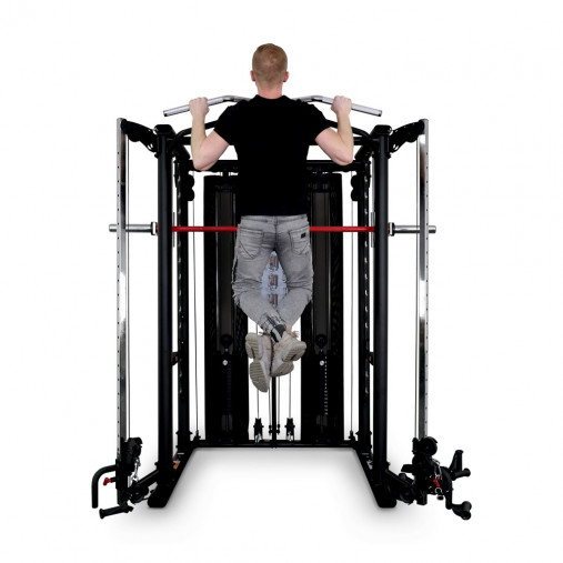 Многофункциональный силовой комплекс Inspire SCS Functional Trainer на базе Машины Смита с грузоблоками и турником