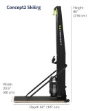 Напольная подставка для тренажера Concept2 SkiErg2 Floorstand