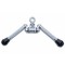 Рукоятка для тяги на трицепс V-образная хромированная Premium Original Fit.Tools