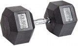 Гантель 42,5 кг гексагональная VictoryFit VF-H425 обрезиненная