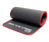 Мат для аэробики NBR 10 мм мм графитовый с кольцами REBEL Мат для аэробики NBR 10 мм мм графитовый с кольцами REBEL