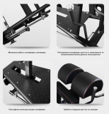 BRONZE GYM BR-1018 Скамья для ягодиц и бедер