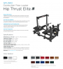 Ягодичный мостик PRECOR Glutebuilder HIP THRUST ELITE GPL612