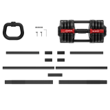 Набор регулируемый штанга+гантель+гиря HYFIT 18 кг (1 до 19кг)