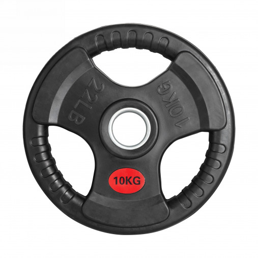 Диск олимпийский 51 мм. обрезиненный 10 кг. VictoryFit Диск олимпийский 51 мм. обрезиненный 10 кг. VictoryFit