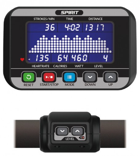 Гребной тренажер SPIRIT CRW800 Graphite gray Гребной тренажер SPIRIT CRW800 Graphite gray