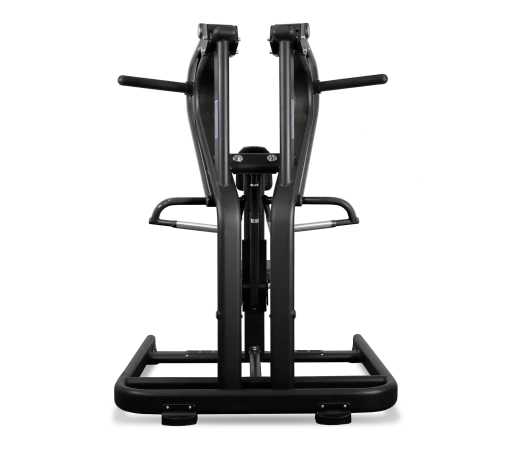 Горизонтальная тяга BRONZE GYM PL-1702, черный, рычажный тренажер-хаммер, нагружаемый дисками
