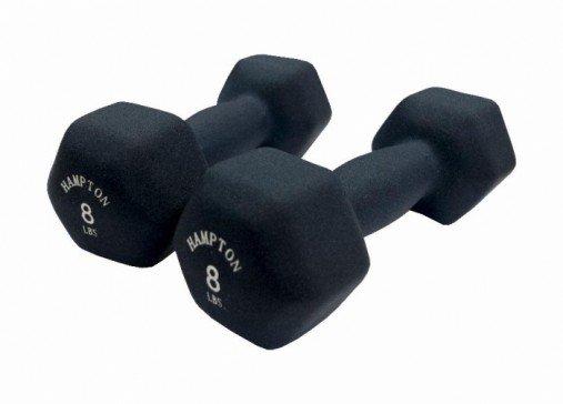 Гантели неопреновые Hampton 3,7 кг пара 1 Гантели неопреновые Hampton 3,7 кг пара 1