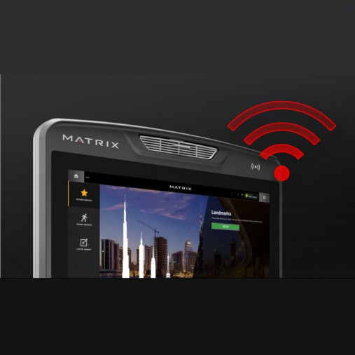 Лестница-степпер Matrix Lifestyle ClimbMill. Консоль Touch Base