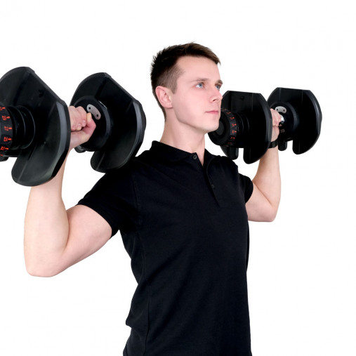 Гантель с регулировкой веса Liveup LS2315 (5-40 кг) Гантель с регулировкой веса Liveup LS2315 (5-40 кг)