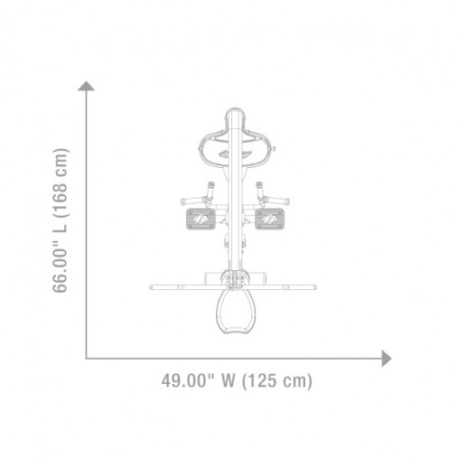 Тяга сверху / Гребная тяга с упором на грудь Hoist HD-3200 Тяга сверху / Гребная тяга с упором на грудь Hoist HD-3200