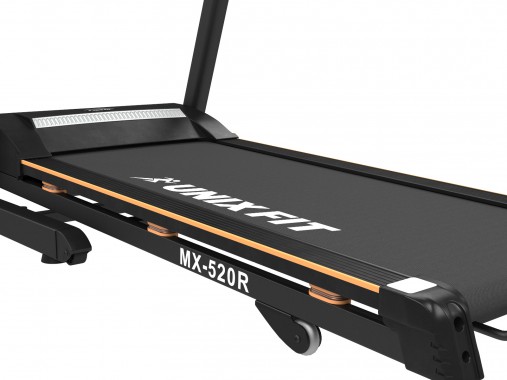 Беговая дорожка домашняя складная UnixFit MX-520R с ковриком