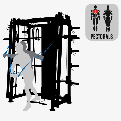 Мультикомплекс на базе Машины Смита с кроссовером REBEL F3 RPC03F