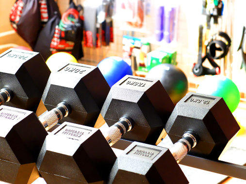 Набор гексагональных гантелей 10 пар от 5кг до 20кг Набор гексагональных гантелей 10 пар от 5кг до 20кг