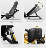 BRONZE GYM PL-1717 Жим ногами по углом 45 градусов