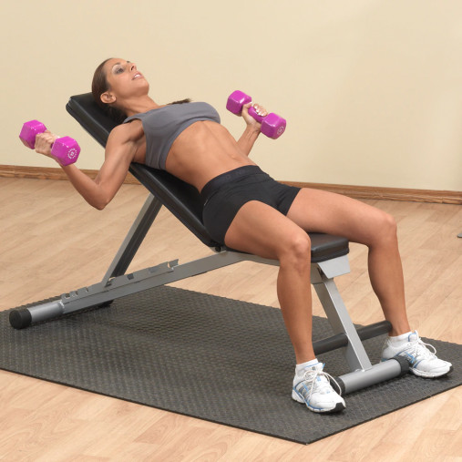 Универсальная регулируемая силовая скамья Body-Solid PFID-135 складная