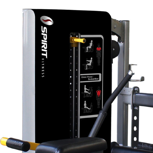 Силовая станция "Жим от груди / Гребная тяга" Spirit Fitness DWS101-U2 Силовая станция "Жим от груди / Гребная тяга" Spirit Fitness DWS101-U2