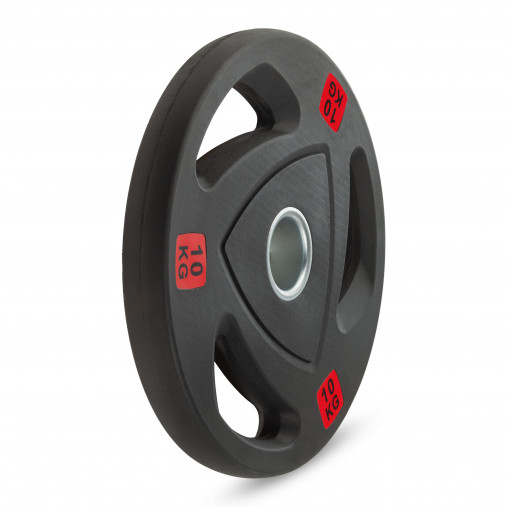 Набор дисков 51 мм. с 3-мя хватами от 2,5-25 кг VictoryFit (155 кг, 6 пар) серии ST с полиуретановым покрытием