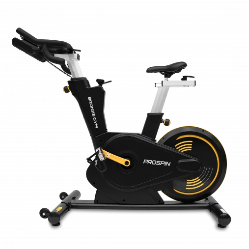 Спин-байк с консолью профессиональный BRONZE GYM PROSPIN