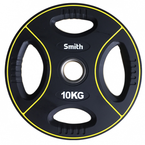 Диск для штанги Smith PUWP12-10 полиуретановый, 10кг Диск для штанги Smith PUWP12-10 полиуретановый, 10кг