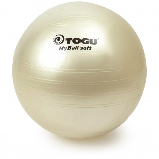 Гимнастический мяч TOGU My Ball Soft 65 см белый перламутровый Гимнастический мяч TOGU My Ball Soft 65 см белый перламутровый