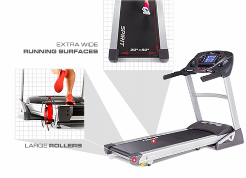 Беговая дорожка профессиональная Spirit Fitness XT685 AC (двигатель переменного тока) Беговая дорожка профессиональная Spirit Fitness XT685 AC (двигатель переменного тока)