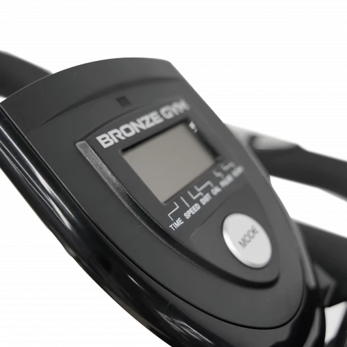 Спин-байк с консолью профессиональный BRONZE GYM INSPIRE