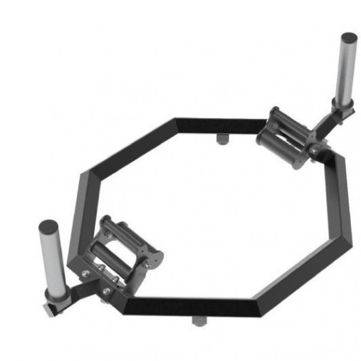 Трэп-гриф LIVEPRO Hex Bar 18 кг, черный/серебряный Трэп-гриф LIVEPRO Hex Bar 18 кг, черный/серебряный