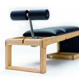 Универсальная скамья NOHrD TriaTrainer, орех / нат. кожа