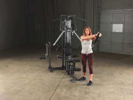 Силовой центр мультистанция Body-Solid G2B со стеком 73 кг и опцией Multi-Hip для проработки бедер, голеней и ягодиц Силовой центр мультистанция Body-Solid G2B со стеком 73 кг и опцией Multi-Hip для проработки бедер, голеней и ягодиц