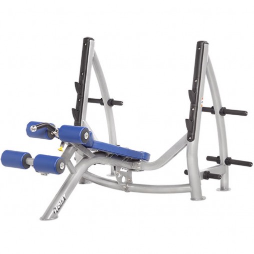 Олимпийская скамья для жима лежа с обратным наклоном Hoist CF-3177 с держателями дисков Олимпийская скамья для жима лежа с обратным наклоном Hoist CF-3177 с держателями дисков