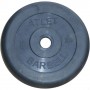 Набор обрезиненных дисков, черные MB Barbell, D-51 мм, 1,25-25 кг, АТЛЕТ (общий вес 157,5 кг)