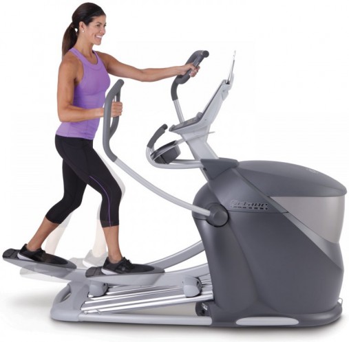 Эллиптический тренажер профессиональный Octane Fitness Q47xi с регулируемой длиной шага от 46 до 66 см