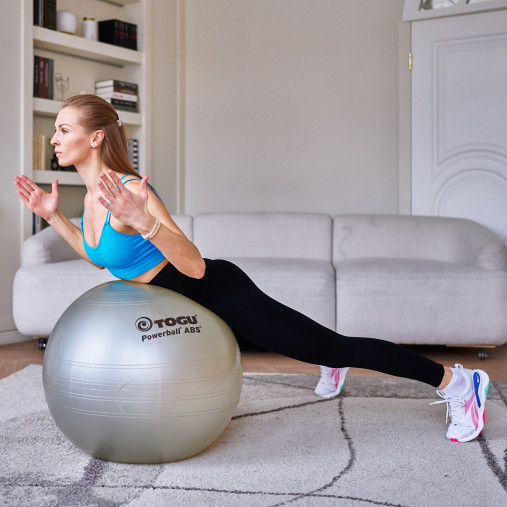 Гимнастический мяч TOGU ABS Powerball 75 см черный Гимнастический мяч TOGU ABS Powerball 75 см черный