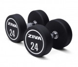 Набор уретановых гантелей Ziva 12-30 кг (10 пар) Набор уретановых гантелей Ziva 12-30 кг (10 пар)