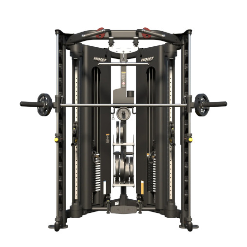 Домашний комплекс для функциональных тренировок HOIST H-8, черный матовый, стек 68 кг х 2