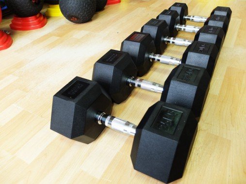 Набор гексагональных гантелей 6 пар от 12,5 до 25 кг Original Fit.Tools Набор гексагональных гантелей 6 пар от 12,5 до 25 кг Original Fit.Tools