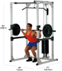Силовая рама Body-Solid PPR-82 для приседов со штангой