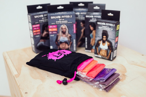 Набор из 3 широких мини-эспандеров OFT Набор из 3 широких мини-эспандеров OFT