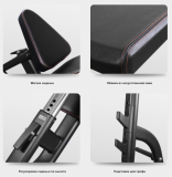 BRONZE GYM BR-1014 Скамья для жима наклонная