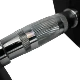 Набор гексагональных обрезиненных гантелей BRONZE GYM 2,5-25 кг - 10 пар, шаг 2,5 кг