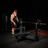 Скамья-стойка домкратная для жима лежа со страховочными упорами DHZ Olimpic Bench A3146